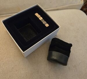 Elegant Dice Game Set - Black and Gold